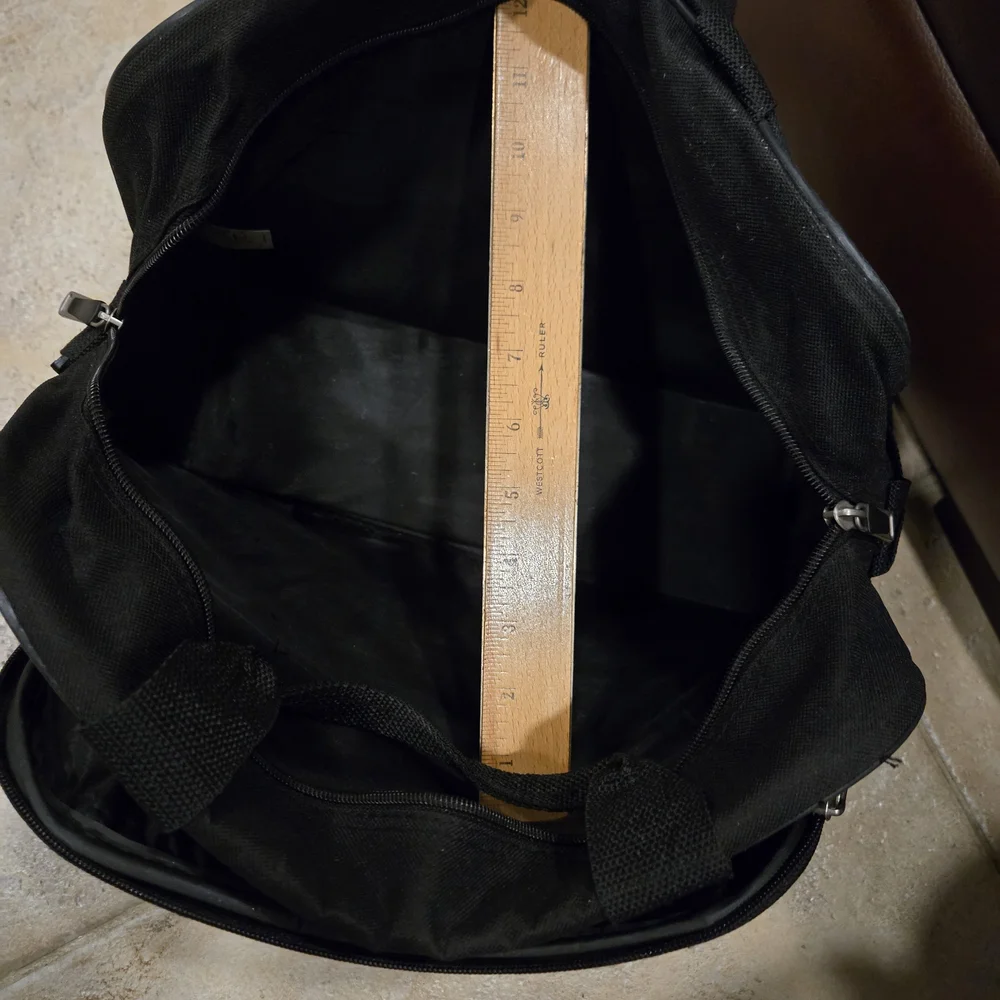 Embark Black and Gray Bag